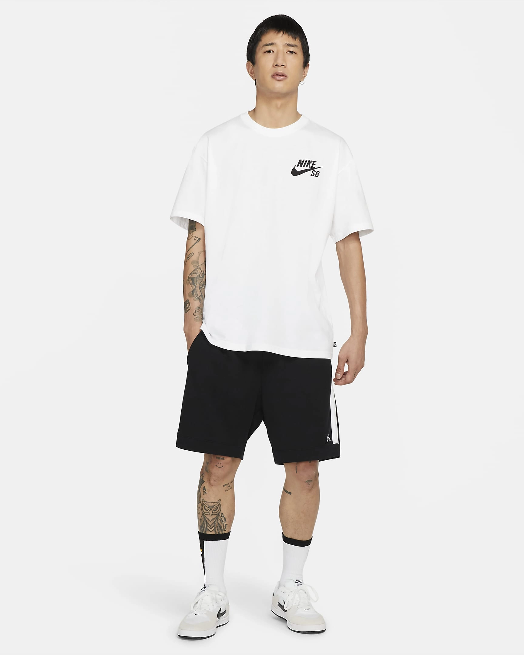 Nike SB Logo T-Shirt – Skater Vibes & Komfort (丹麦语)